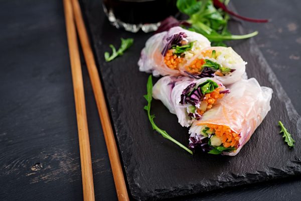 Vietnamese rice paper rolls – Good Food for Good Health