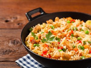 Chicken and Vegetable Fried Rice